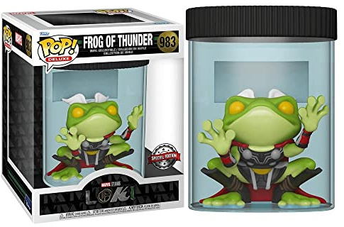Funko POP! Deluxe: Loki Frog of Thunder Pop! Vinyl Collectible Toy Figure - Limited Edition Exclusive