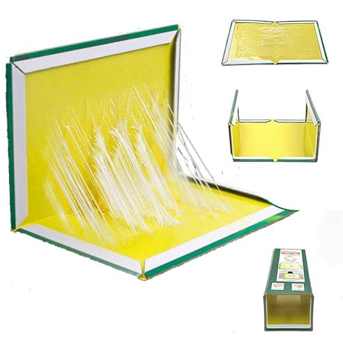 Buy-Simplicity® Pack Of 5 x Multi-Use Pest Sticky Trap Pads Glue Board | Efficient Pack Of Pest Sticky Boards Sticky Mats | Effective Strong Glue Traps For Home, Office & Garden