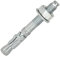 Isolbau Bolzenanker - Schwerlastanker aus verzinktem Stahl mit ETA Zulassung, Option 7 - M8 x 65 mm, fixierbare Dicke: 7 mm - 25 Stück
