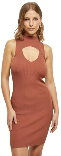 Urban Classics Damen Ladies Cut Out Sleevless Dress