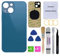 Perzework OEM Ersatz-Rückglas für iPhone 13 Mini, 13,7 cm (5,4 Zoll), mit Reparaturwerkzeugset, Blau