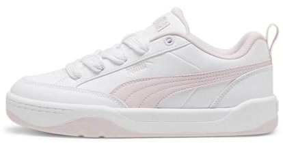 PUMA Unisex Park Lifestyle Sneaker, White-Whisp of Pink, 38 EU