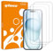 iCatchy Screen Protector for iPhone 15 / iPhone 15 Pro 6.1-Inch, HD Clear Tempered Glass Film (3-Pack)