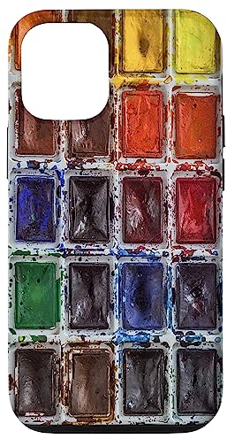 Hülle für iPhone 14 Aquarell-Farbkasten – Pinsel Künstler Malerpalette