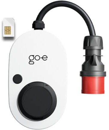 go-e Charger Gemini Flex 2.0, 22 kW (32A 3-phasig) (weiß/schwarz, Mobile Ladestation, 4G/LTE)