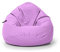 Nadimaideal Sitzsack Tropfenform Kastanie | Bodenkissen für Kinder & Erwachsene | Indoor & Outdoor | Gaming Sitzsack - Sitzkissen - Beanbag | Füllung EPS Perlen (Flieder, XL-Durchmesser 77 cm)