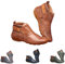 blitzangebote Stiefeletten Damen Unisex Flach Runde Zehe Cowboystiefel Damen Chelsea Mit Rutschfest Sohle Stylisch warehouse deal retourenware on schuhe damen sale