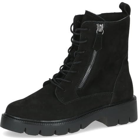 CAPRICE Damen Stiefeletten aus Leder mit Reißverschluss