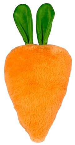 Concord GmbH Deko Kissen Möhre Karotte Deko Ostern Geschenk Polyester 24x48x9cm