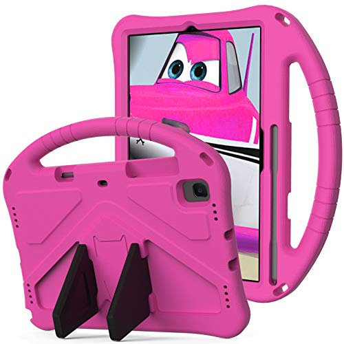 Funda infantil para Samsung Galaxy Tab S6 Lite de 10.4 pulgadas 2024/2022/2020 (SM-P620/P610/P619), ligera, a prueba de golpes, espuma EVA, resistente, soporte antideslizante, funda protectora con