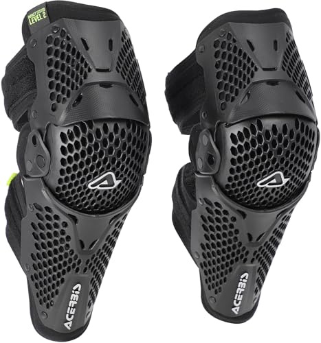Acerbis Ginocchiere K035 Nere da Adulto