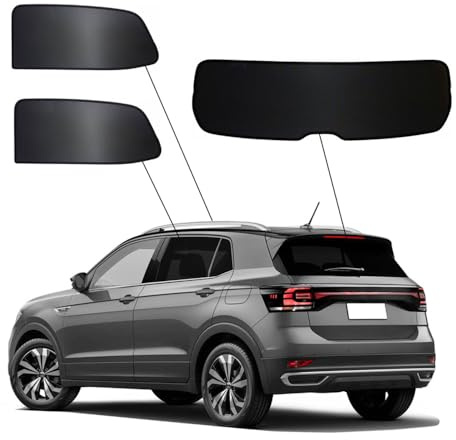 SunClip Sicht- & Sonnenschutz passgenau | kompatibel mit Volkswagen T-Cross 2019-