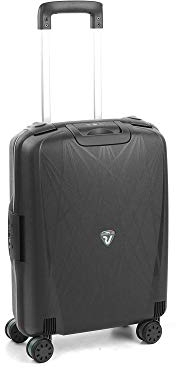 Roncato Light Trolley Cabina - 4 Ruote, 55 Cm, 41 Litri, Nero