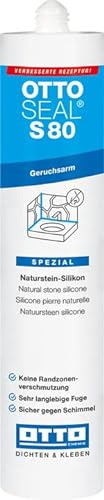 OTTOSEAL S 80 Geruchsarmes Naturstein-Silikon 310 ml Kartusche C01 weiss