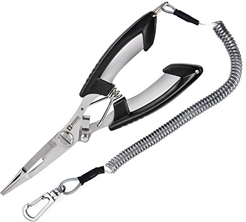 Booms Fishing H01 Pince de Pêche à Multi-Fonction Ciseaux en Acier Inoxydable