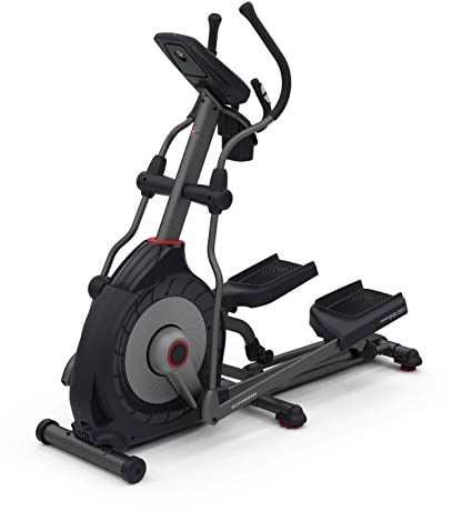 Schwinn Ellipsentrainer 570E mit innovativer Steigungsverstellung (6-stufig), PWD Antriebssystem, 29 Programme, Ventilator, LCD Monitor (blue backlit), Soundsystem, Mediahalterung, Bluetooth