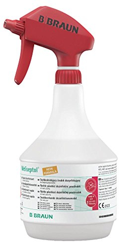 B.Braun Meliseptol New Formula Flächendesinfektion 1000 ml Handsprühflasche (ohne Kopf)