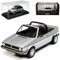 Norev Volkwagen Golf I Silber Cabrio mit abnehmbarem Dach 1979-1993 1/43 Modell Auto mit individiuellem Wunschkennzeichen