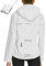 baleaf Fahrradjacke Damen Regenjacke Wasserdicht Atmungsaktiv Wanderjacke Windbreaker Sommerjacke Outdoor Jacken Leichte Windjacke Trekking Regenjacke Radjacke Weiß L