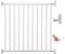 Callowesse Screw Fit Safety Gate for Babies & Pets – 76cm High, Fits Openings 76–81cm – No Trip Hazard, One-Handed Operation, Easy Installation-White