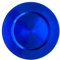 Henilosson Metallic Foil Blue Charger Plates-13 inch-6 Pack Round Dinner Chargers -Plate Chargers for Dinner Plates - Wedding Décor Place-mats (6, Blue)