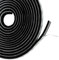 Tanness 5M Adhesive Brush Draught Excluder, Weather Strip | Draft Excluder for Windows, Draught Excluder for Doors, Window Insulation | Door Sealing Strip, Draft Excluder for Front Door(Black)