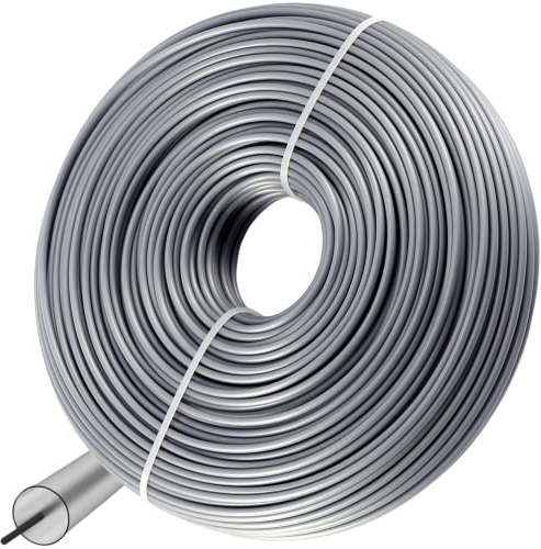 GARDENIX Mähfaden Verstärkt Trimmerfaden 2,7 mm x 100 m Rund Rasentrimmer Faden Nylonfaden