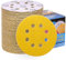 100 Stück Schleifpapier 125mm Klett 120 Körnung Schleifscheiben für Exzenterschleifer 8 Loch Schleifblätter Profi Für Holz Metall Entrosten und Farbe