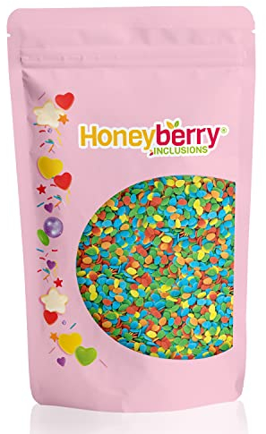 HONEYBERRY INCLUSIONS Multicoloured Easter Eggs Sprinkles 200g - Premium Edible Decorating Sprinkles for Baking, Cupcake and Cake Decorations, Ice Cream, Dessert and Icing Decoration Toppers
