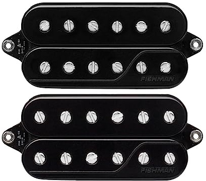 FISHMAN Pickup Set für E-Gitarren, aktiv, Fluence, Signature Tim Henson, schwarz