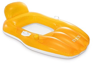 Intex 56805EU - Chill 'N Float Lounges - Luftmatratze Lounge - Orange