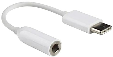 AZOX® USB C To 3.5mm Audio Adapter - Type C To AUX Headphone Jack Cable For iPhone 16, 16 Plus, Pro, Pro Max, 15, 15 Plus - Handsfree Earphone Audio Convertor