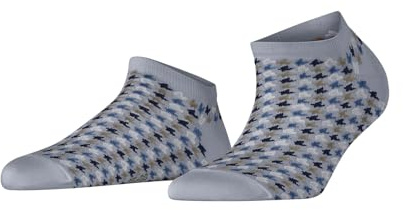 FALKE Damen Sneakersocken Vibrant Boost W Sn Lyocell kurz gemustert 1 Paar, Grau Pearl Grey 3248, 35-38