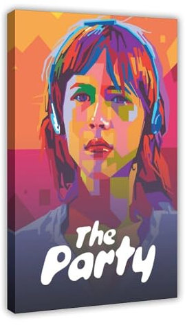 ALNILA Filmposter Sophie Marceau La Boum 2 auf Leinwand, Schlafzimmer, Dekoration, Sport, Landschaft, Büro, Raumdekoration, Geschenk, Rahmen-Stil, 60 x 90 cm