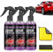 Turbo Shine Nexa, 3 in 1 Beschichtungsspray 100ml, 3 in 1 High Protection Spray, 3-in-1 Hoher Schutz Schnelles Auto-Beschichtung Spray (3Pcs)