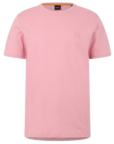 BOSS Mens T-Shirt Open Pink S