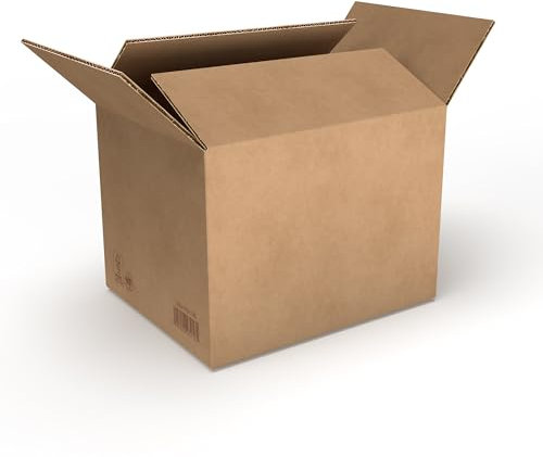 RaKuPack Versandkarton 250 Stück Faltkarton 200x150x150mm Außenmaß (20x15x15cm) Verpackungskarton Warensendung Karton braun Faltschachtel Pappkarton Versandschachtel Kartonage verschiedene Größen