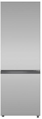 PKM Kühl-Gefrierkombination KG162EWN | Inox | 162 Liter Nutzinhalt | 4 Sterne Gefrierfach | LED-Beleuchtung