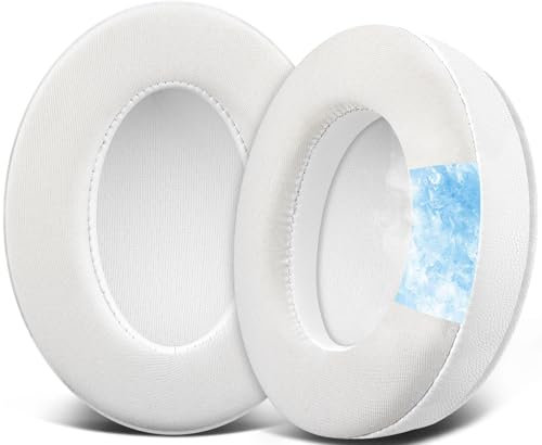 SOULWIT Almohadillas de Gel Refrescante para HyperX Cloud 1/2/3/Pro/Core/Alpha/Alpha S/Alpha Pro/Flight/Flight S/Stinger/Stinger S, CloudX Stinger/Stinger Core/Flight Auriculares