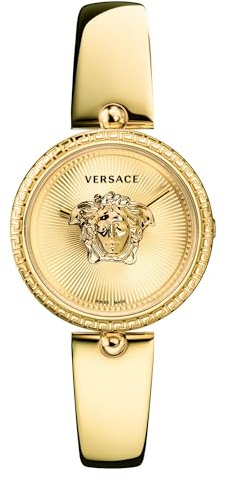 Versace Damen Uhr Armbanduhr Palazzo VECQ03025 Edelstahl