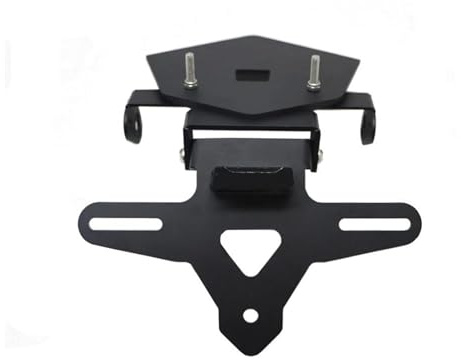 DISIMKIRVR For BMW S1000R S1000RR M1000RR 2019-2024 Motorcycle License Plate Holder Frame With Light Motorbike Tail Tidy Bracke