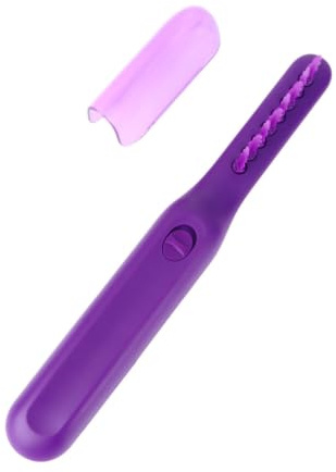 BIUDECO Portable Electric Anti-knot Comb with Multi-part Massage and Multiple Frequency Vibration for Hand and Arm Use, Abs Material Styling Comb for Home and Bath Use