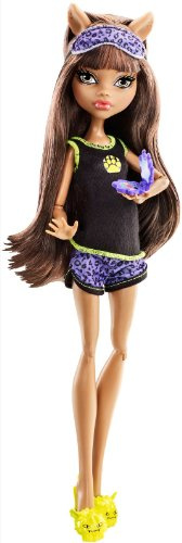 Mattel X4516 - Monster High Todemüde Puppe Clawdeen Wolf