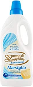 12 x SPUMA DI SCIAMPAGNA Mano&Lavatr.Liq.Bucato Mars.16Lav.1000Ml