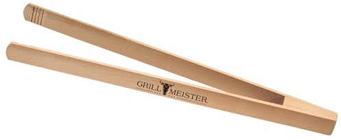 Kesper Grillzange Grillmeister aus Buche, Holz, braun, 32 x 5 x 5 cm