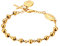 JewelryWe Rosenkranz Kreuz Armband Perlenarmband: Gold Edelstahl Jungfrau Maria Katholischen Heiligen Gottes Mutter Kreuz Anhänger Perlen Kugelkette Armreif Armkette Religiöse Schmuck Damen Herren