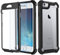 Garegce Coque Compatible avec iPhone 6 / 6s, 2 Pack Protecteur d'écran en Verre Trempé, Transparente PC et TPU Antichoc, 360 Anti Chute Protection Compatible avec iPhone 6, 6s - 4.7pouces - Noir