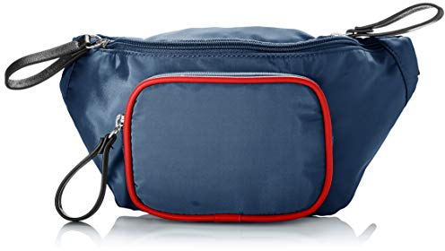 TOM TAILOR Bauchtasche Damen, Dunkelblau, Genova, 23x7x13 cm, TOM TAILOR, Gürteltasche, Hüfttasche