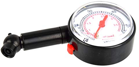 BSD Autoreifen-Manometer - Großes Manometer, Luftdruckmesser, Autoreifen-Manometer