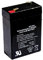 BATTERIA PIOMBO 6 VOLT 2,8 Ah